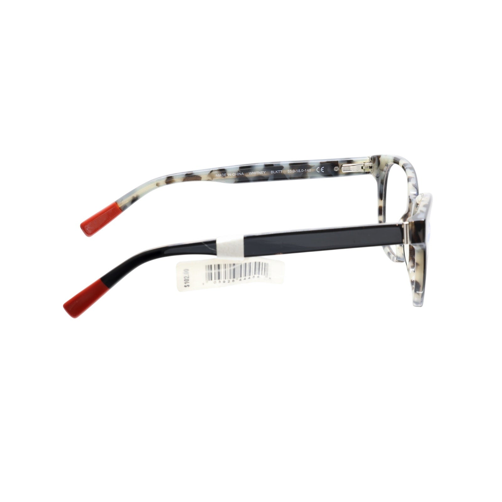 Love by Ellen DeGeneres Whitney BLKTT 53-18-140mm Eyeglasses FRAMES ONLY - NEW