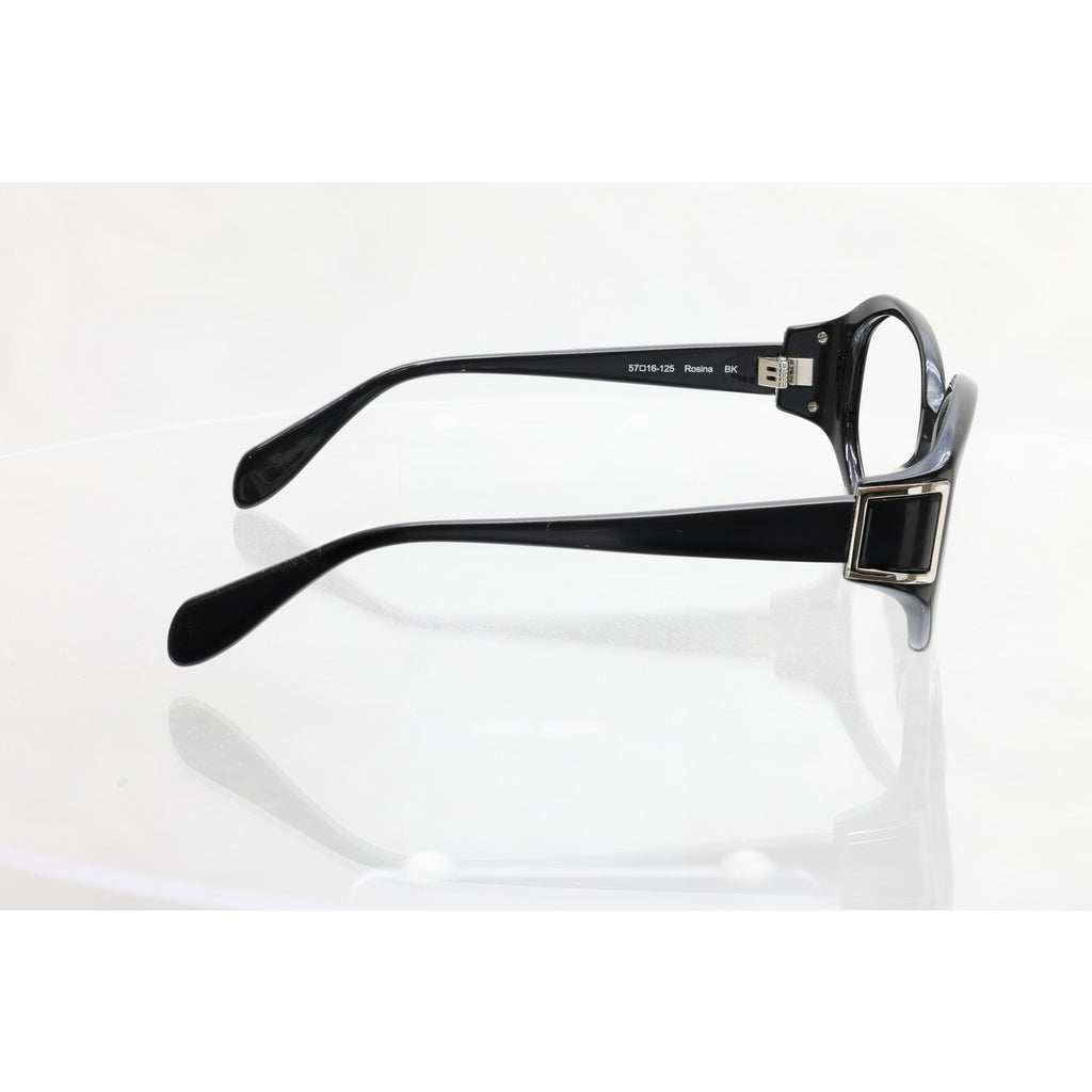 Oliver Peoples Rosina BK 57-16-125mm Sunglass / Eyeglass FRAMES ONLY - GOOD