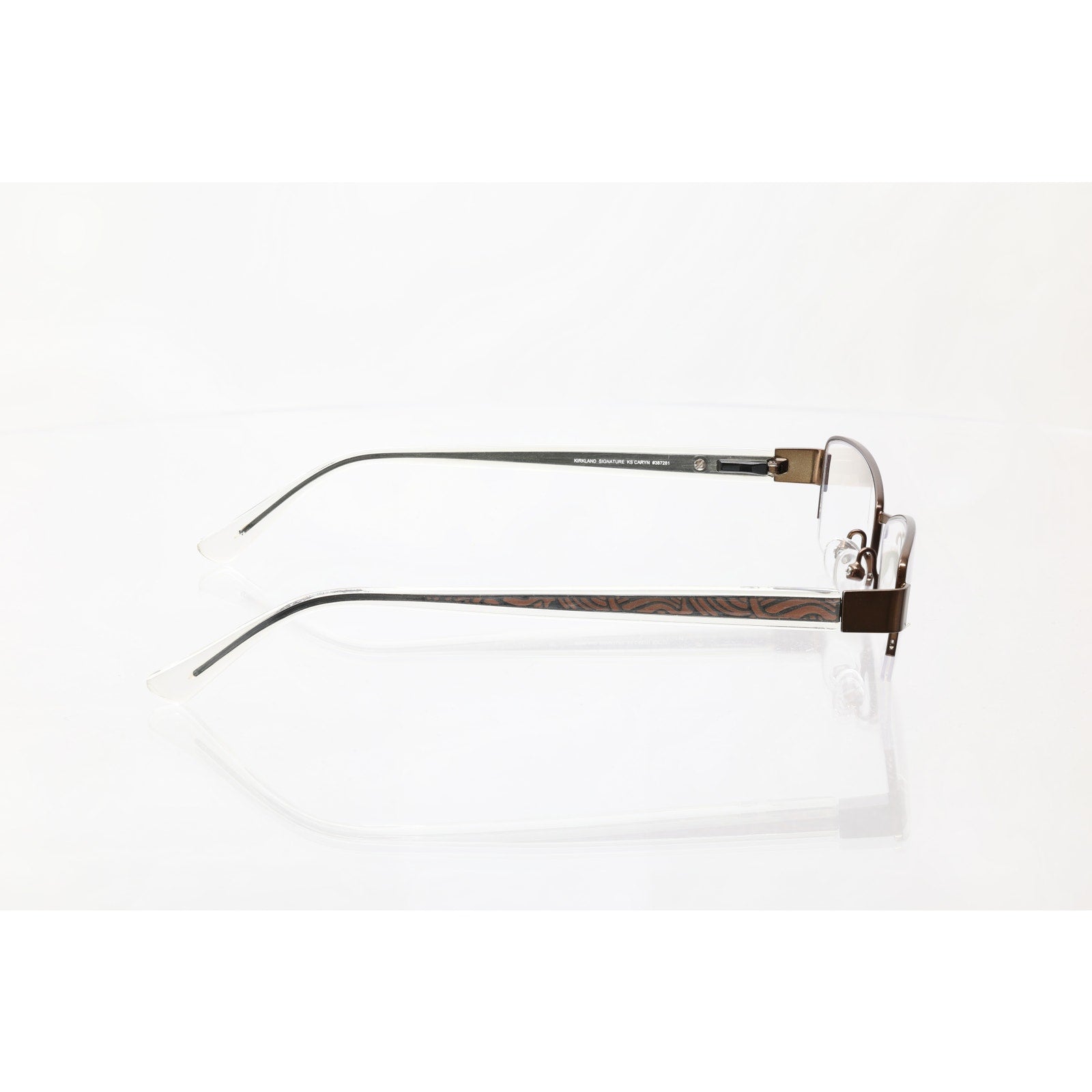 Kirkland Signature KS Caryn Dark Bronze 52-17-135mm Eyeglass FRAMES ONLY - GOOD