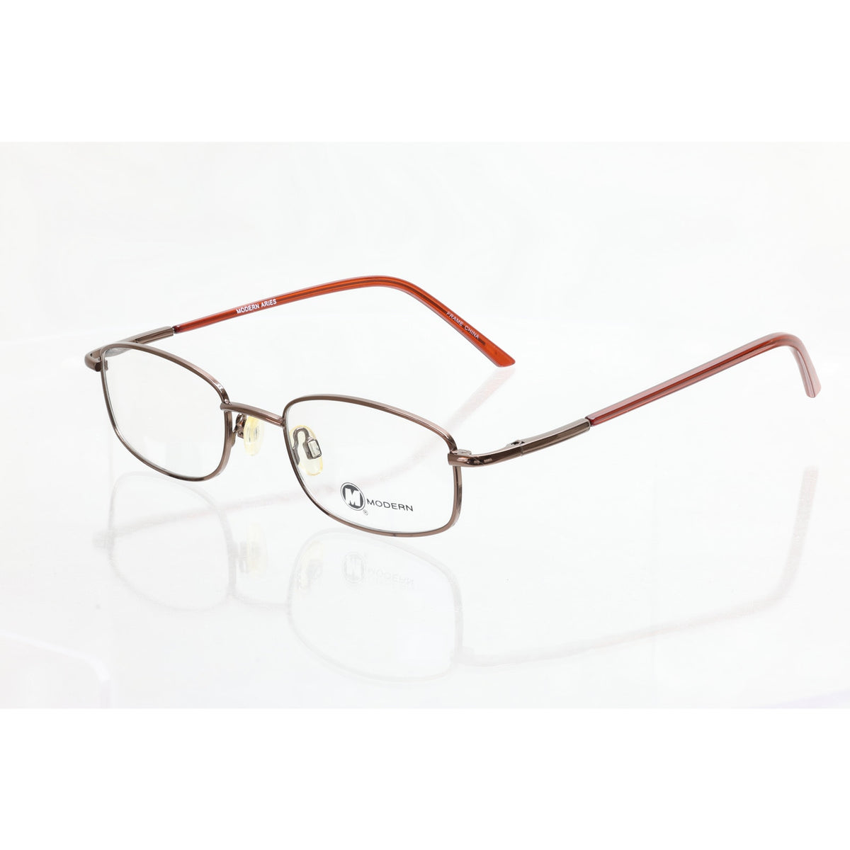 Modern Aries Brown 50-20-145mm Eyeglass FRAMES ONLY - NEW/WITHOUT TAGS
