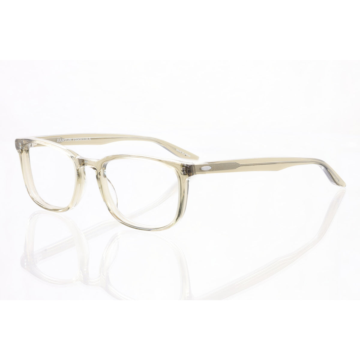 Barton Perreira Thompson Kha translucent taupe eyeglass frames