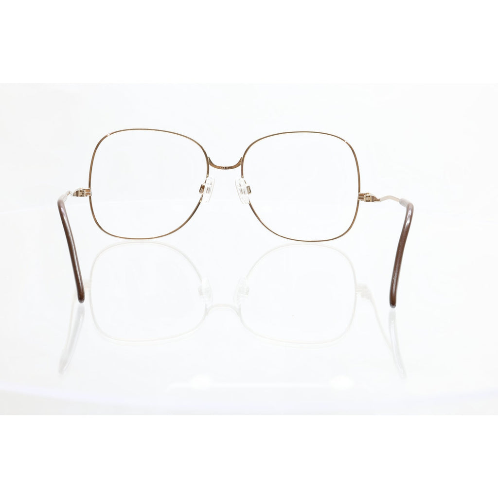 Charmant 4203 brown/rose gold eyeglass frames, photo 5 of 6