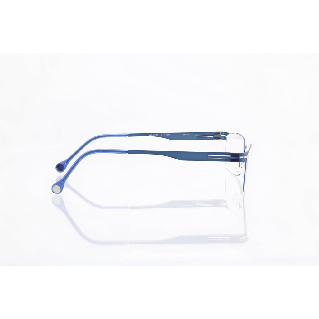 Red Rose Luca/6408 blue eyeglass frames, photo 6 of 6