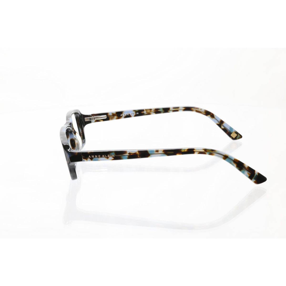 Anne Klein AK5028 (415) blue tortoise eyeglass frames, photo 4 of 6