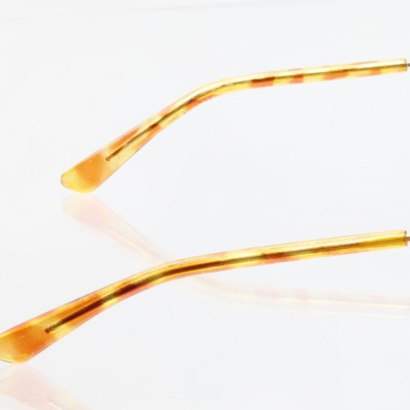 Polo Unknown Model Vintage Round Eyeglass FRAMES ONLY - GOOD CONDITION