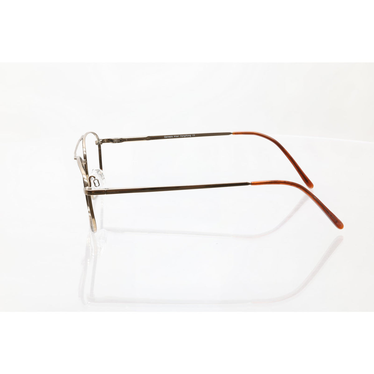 Genesis Altair Model 2005 light brown eyeglass frames, photo 4 of 6