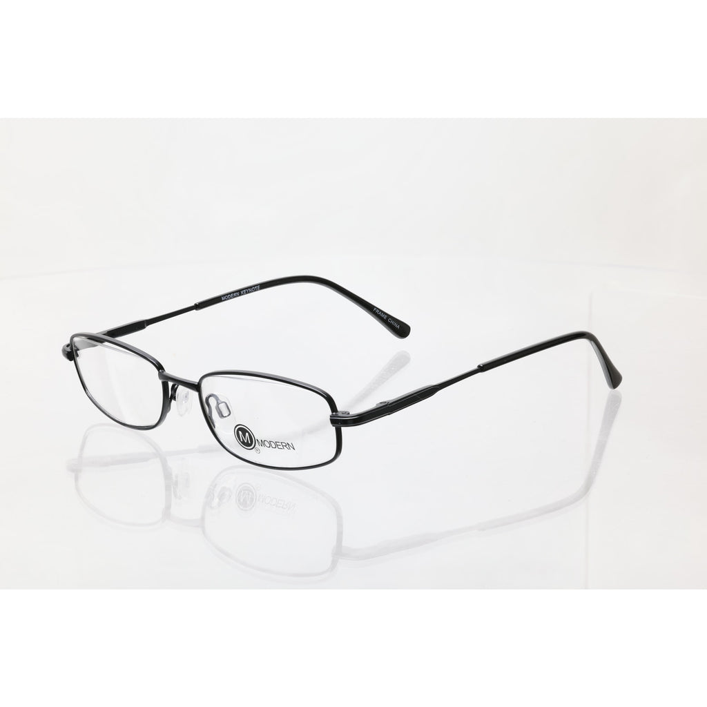 Modern Keynote Black 51-17-135mm Eyeglass FRAMES ONLY - NEW/WITHOUT TAGS