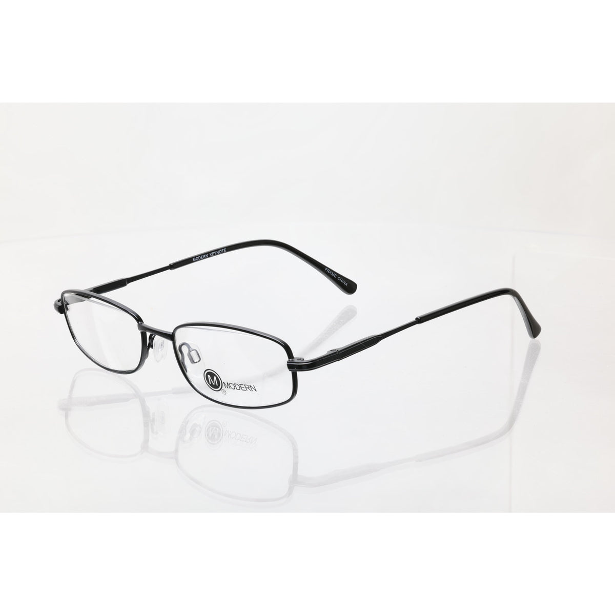 Modern Keynote Black 51-17-135mm Eyeglass FRAMES ONLY - NEW/WITHOUT TAGS