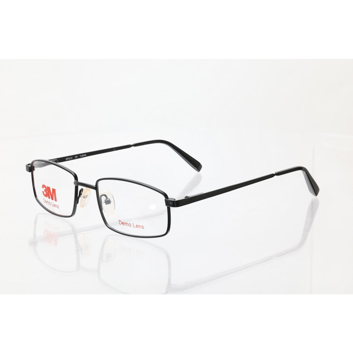 3M DP620 Black 51-18-140mm Eyeglass FRAMES ONLY - NEW/WITHOUT TAGS