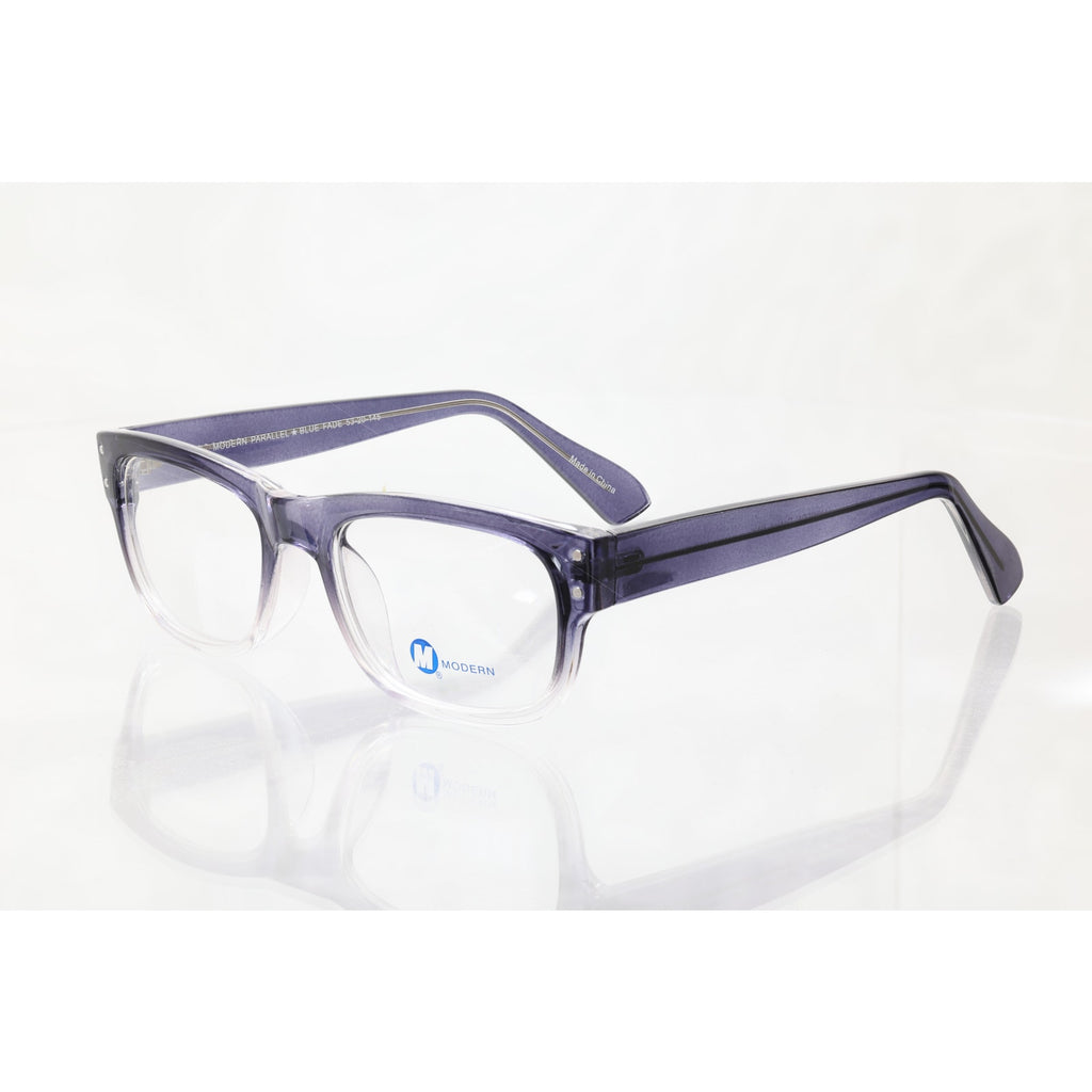 Modern Parallel Blue Fade 53-20-145mm Eyeglass FRAMES ONLY - NEW/WITHOUT TAGS