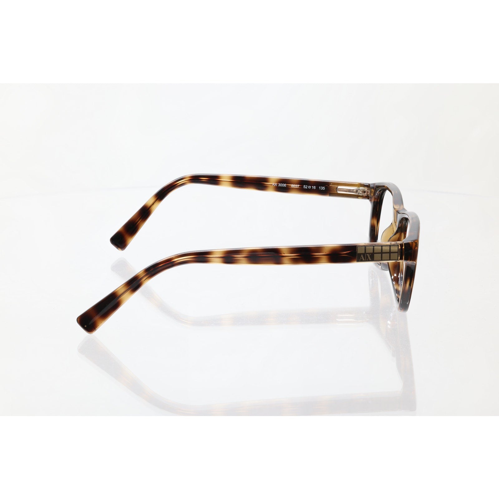 Armani Exchange AX3006 52-16-135mm 8037 Eyeglass FRAMES ONLY - GOOD CONDITION