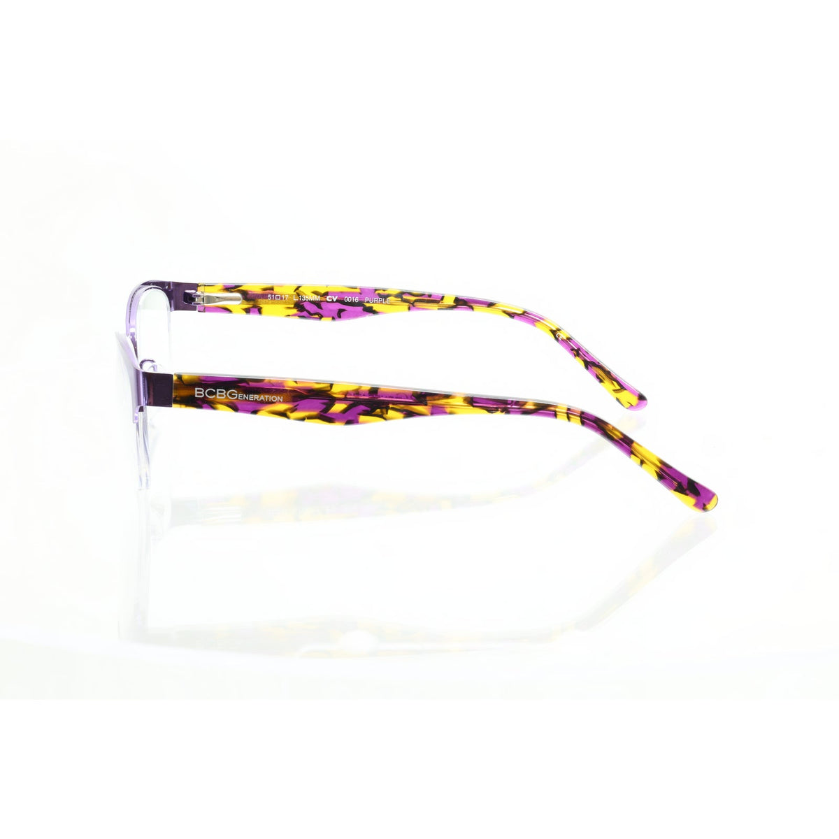 BCBGeneration CV 0016 purple eyeglass frames, photo 4 of 6