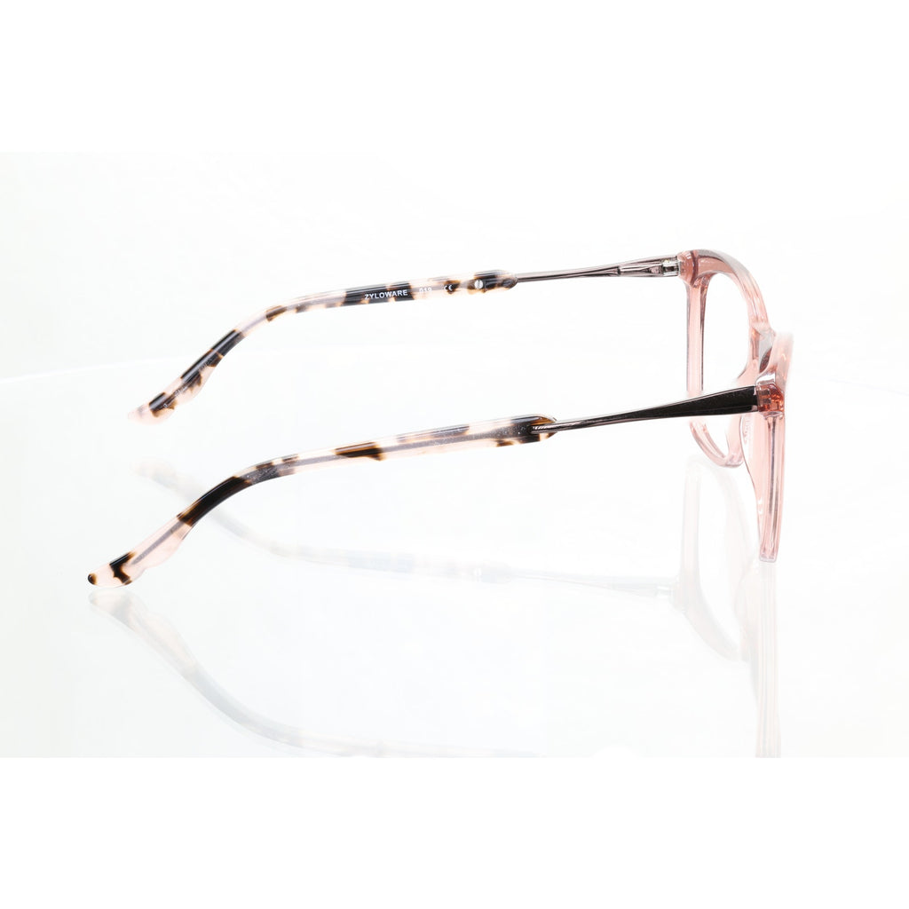 Jenny McCarthy 123Z Zyloware 019 pink/brown eyeglass frames, photo 6 of 8