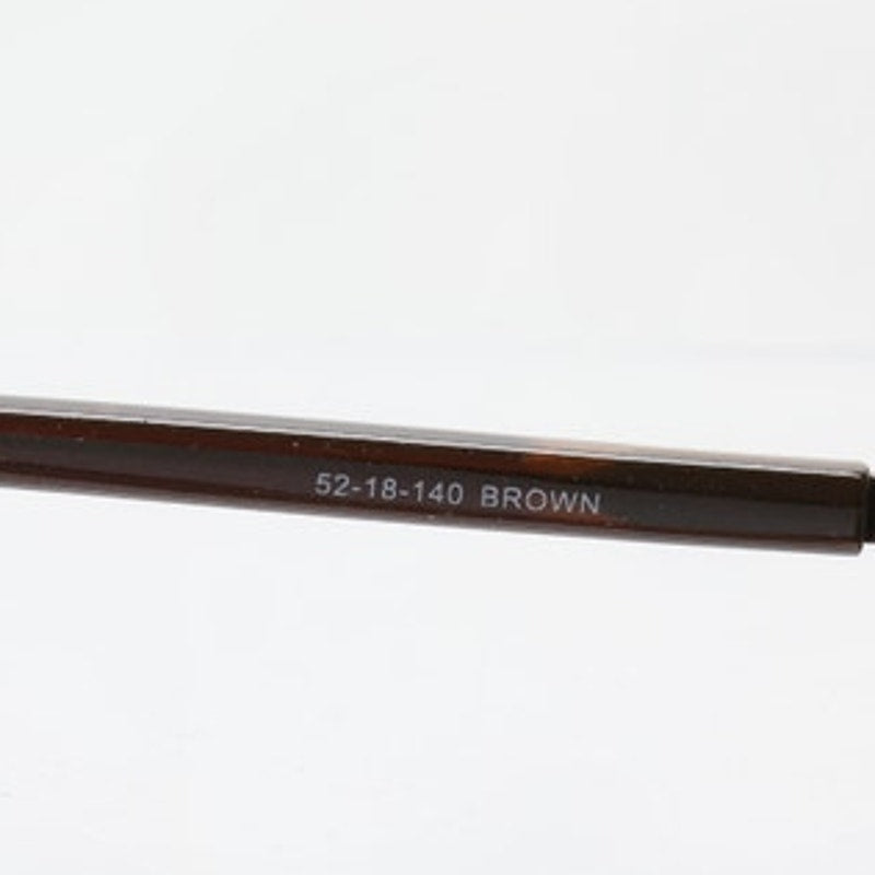 Modern Jazz Brown 52-18-140mm Eyeglass FRAMES ONLY - NEW/WITHOUT TAGS