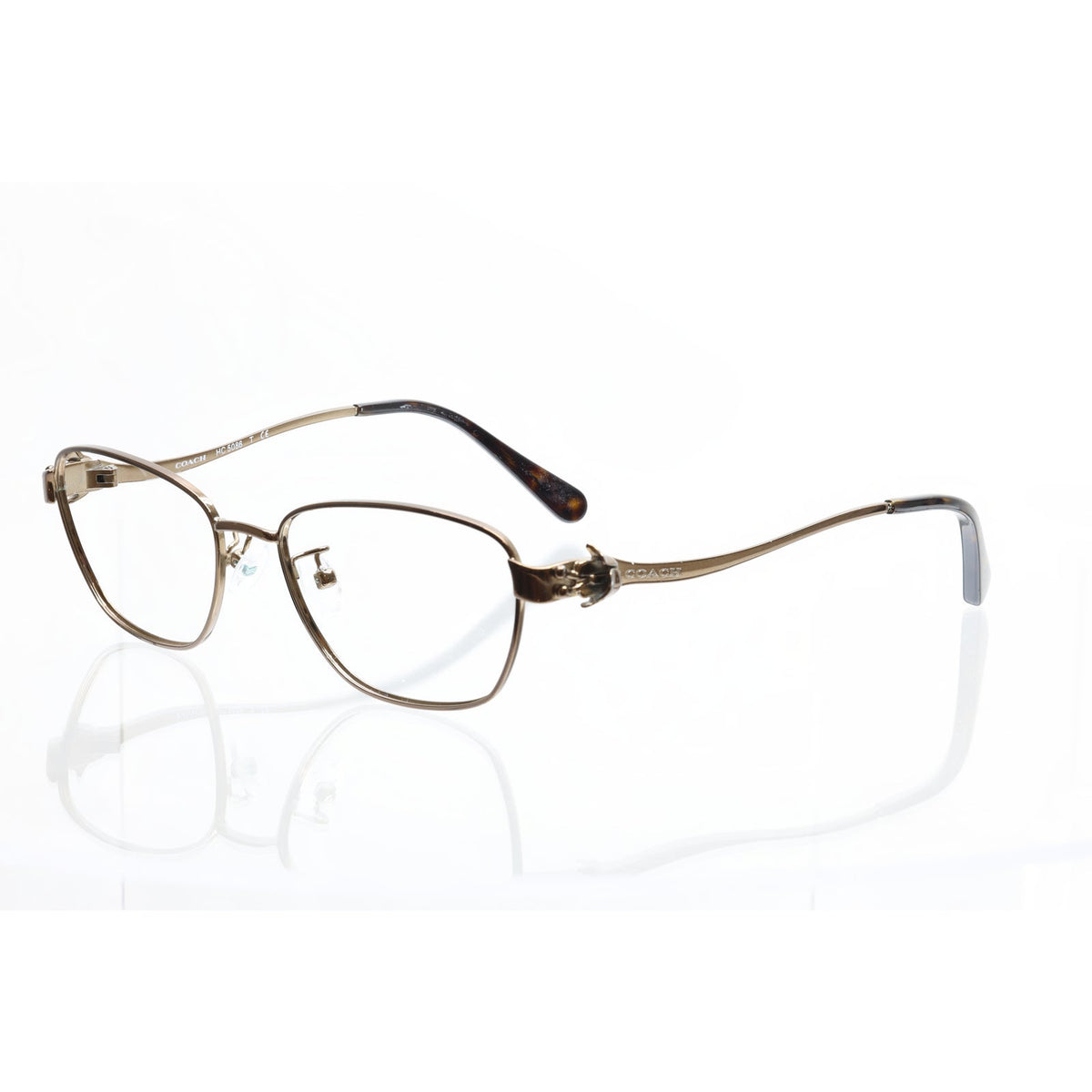 Coach HC 5086 9298 dark brown eyeglass frames