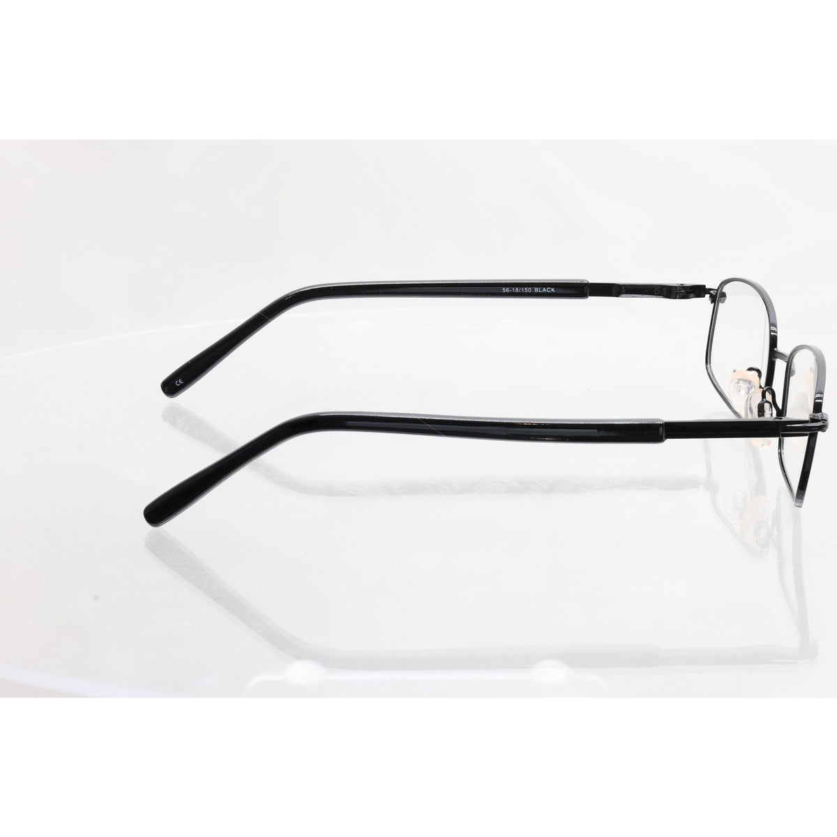 Modern Jazz Black 56-18-150mm Eyeglass FRAMES ONLY - NEW/WITHOUT TAGS