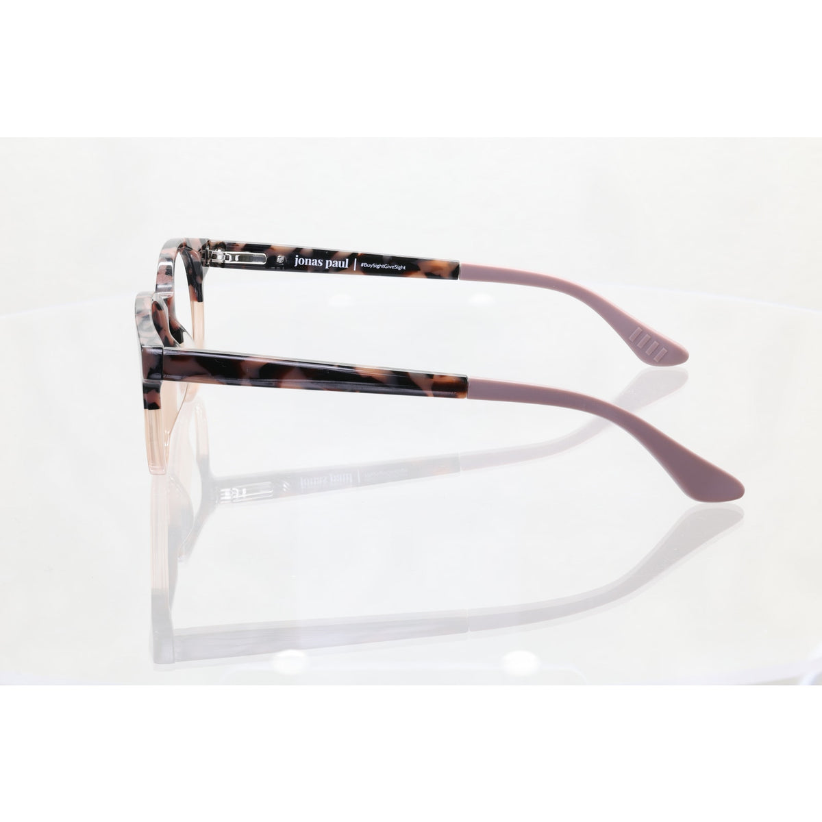 Jonas Paul Paul/Paige LBT purple/dark brown kids' eyeglass frames, photo 4 of 8