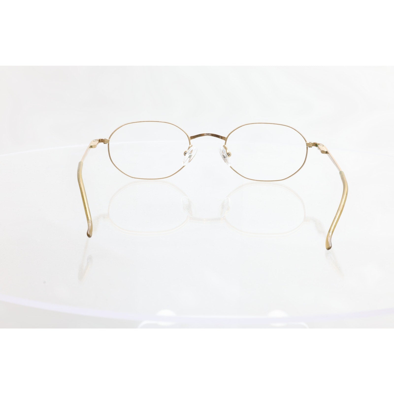 LA GEAR Universal City GLD 48-20-135mm Eyeglass FRAMES ONLY - GOOD CONDITION