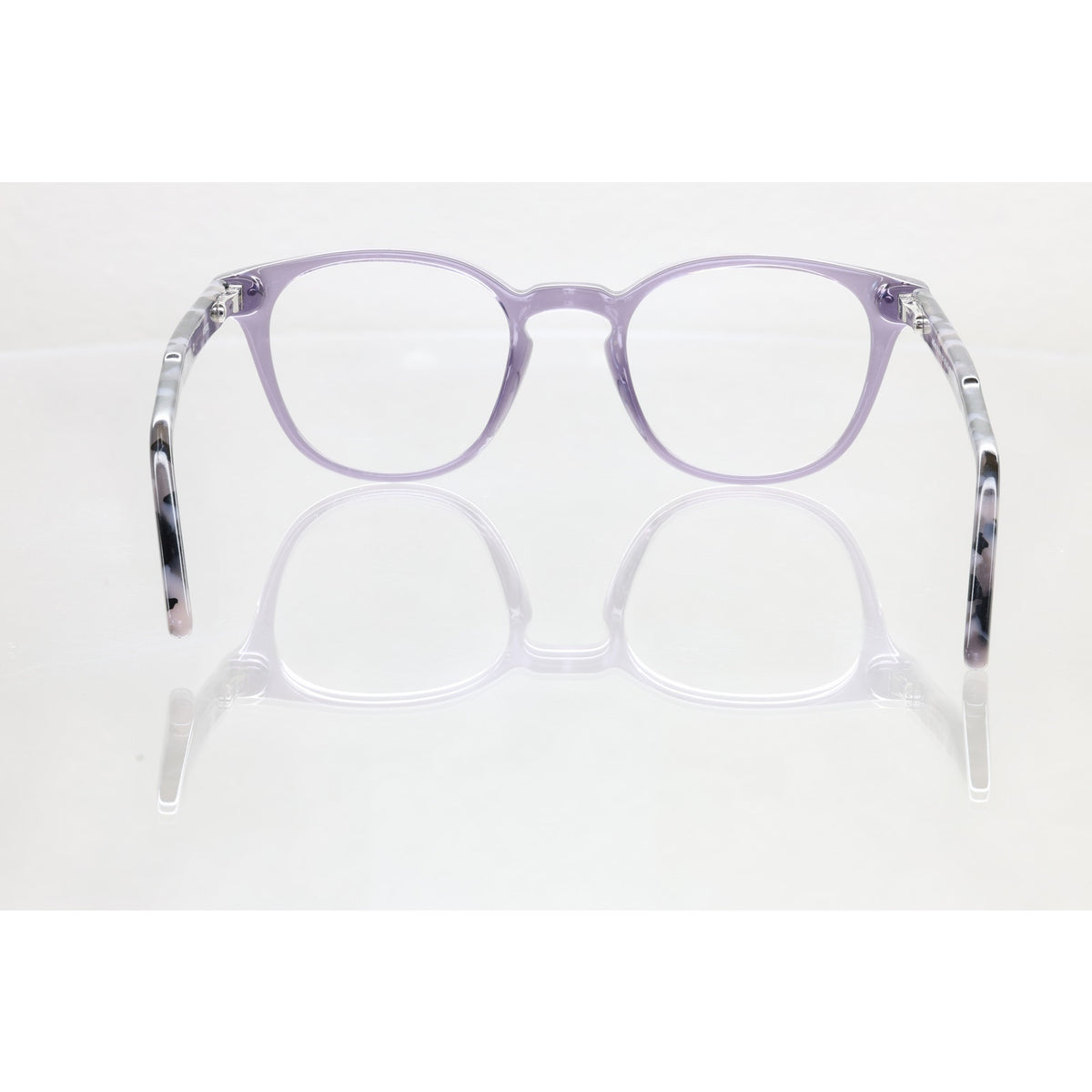 Adin Thomas Studio ATS-003 C1 pale purple/dark brown eyeglass frames, photo 5 of 8