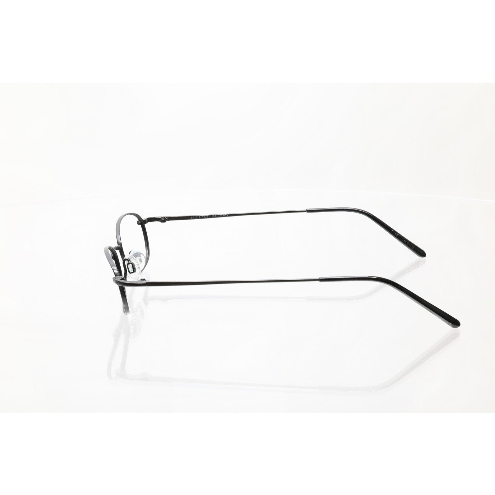 Flexon by Marchon 621 48-18-135 Mat Black Eyeglass FRAMES ONLY - GOOD CONDITION