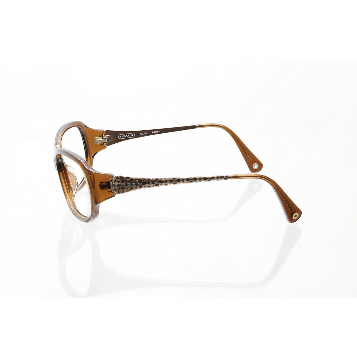 Coach S2005 brown sunglass frames, photo 4 of 6