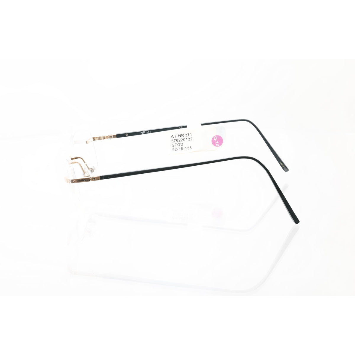Naturally Rimless NR 371 SFGD eyeglass frames, photo 4 of 6