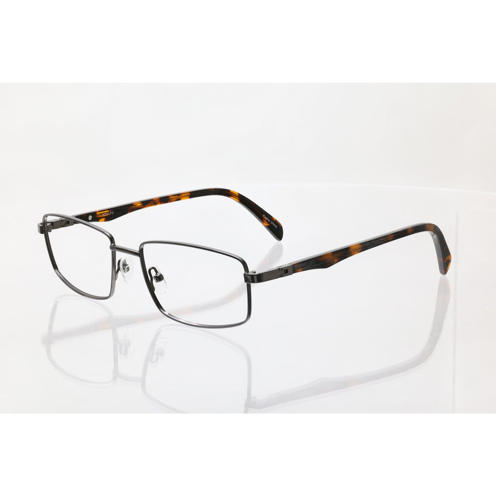 Adolfo Patriot 55-18-140mm GUN Eyeglass FRAMES ONLY - VERY GOOD CONDITION