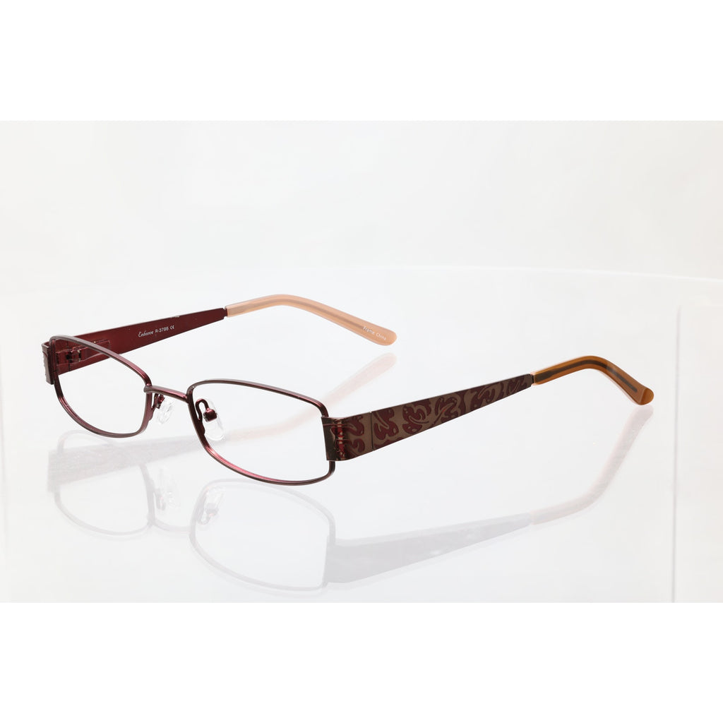 Enhance R-3796 Wine 52-18-140mm Eyeglass FRAMES ONLY - GOOD CONDITION