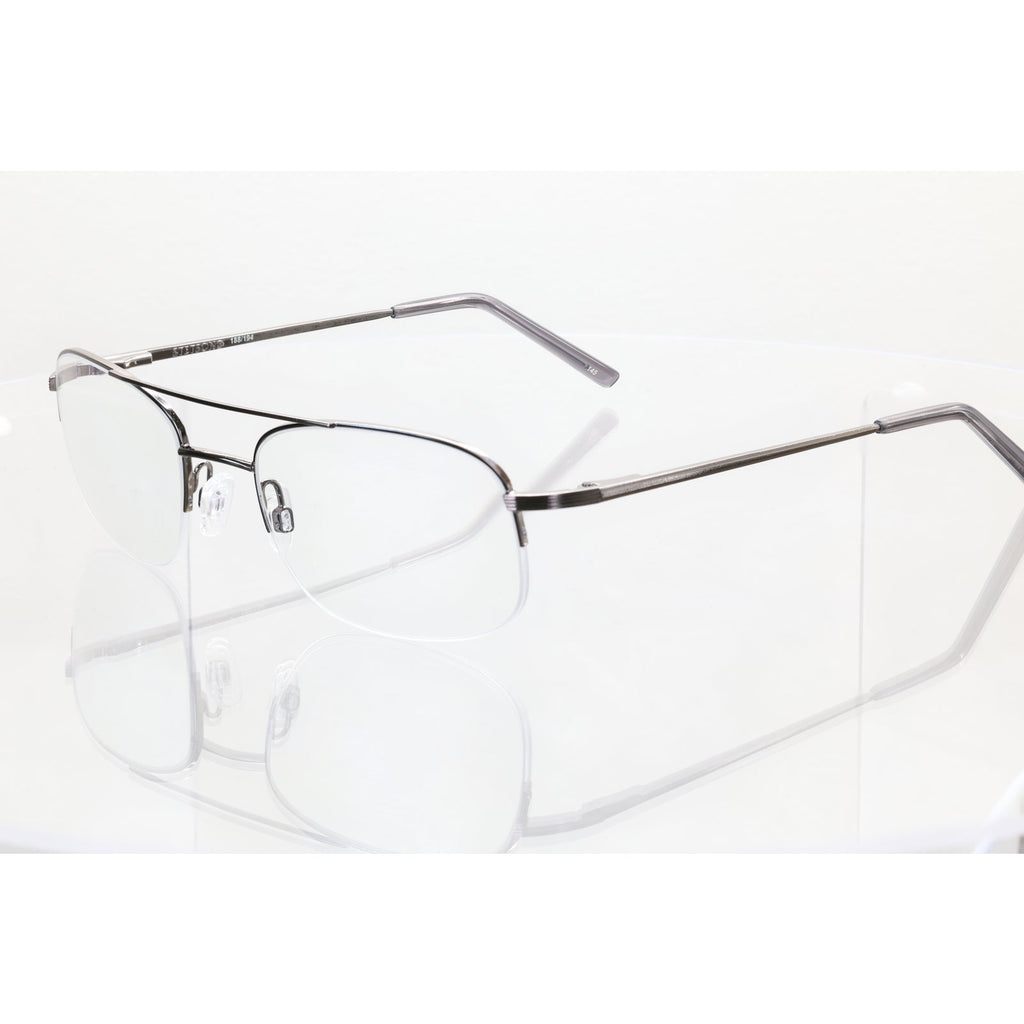 Stetson 058 Zyloware gray eyeglass frames