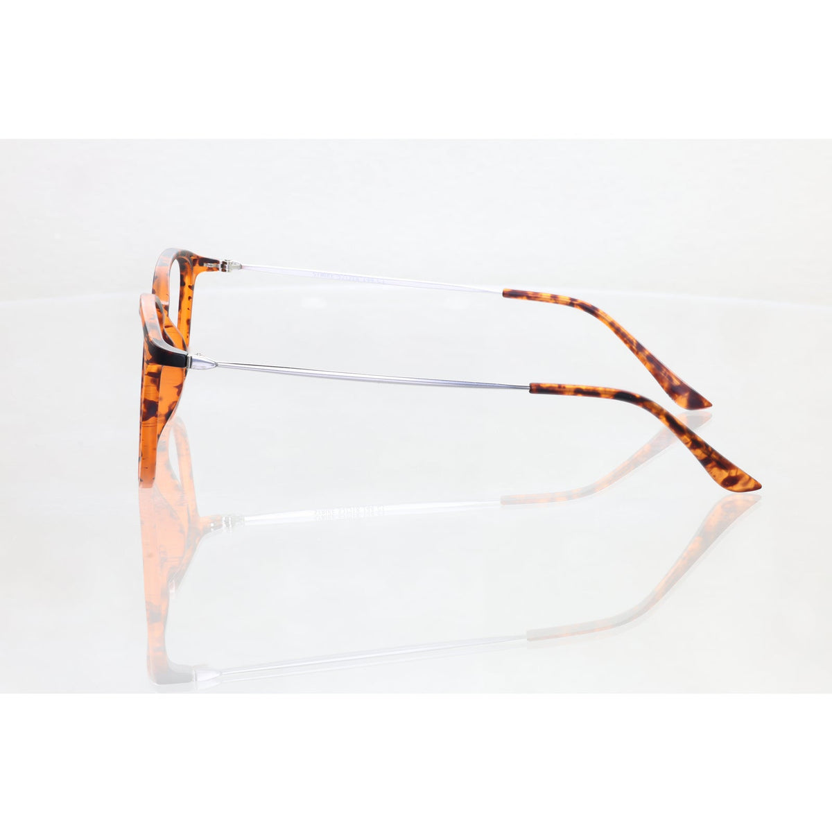 Eyebuydirect Strike brown/silver eyeglass frames, photo 4 of 7