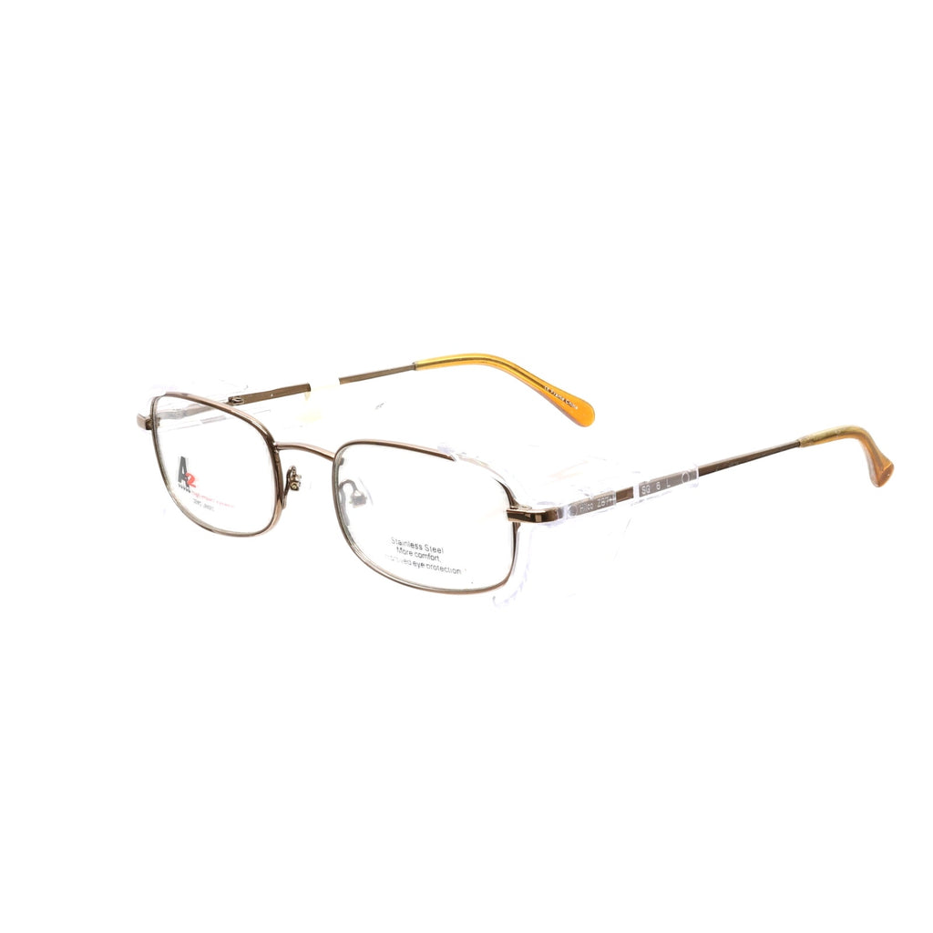 Hilco A2 SG122 BRN Z87+ 53-19-145mm Eyeglasses FRAMES ONLY - NEW CONDITION