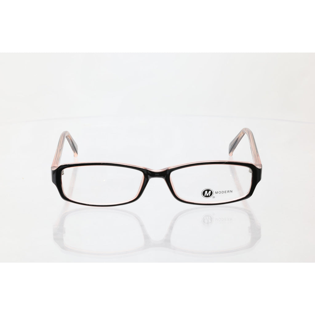 Modern Lulu Rose/Black 50-16-135mm Eyeglass FRAMES ONLY - NEW/WITHOUT TAGS