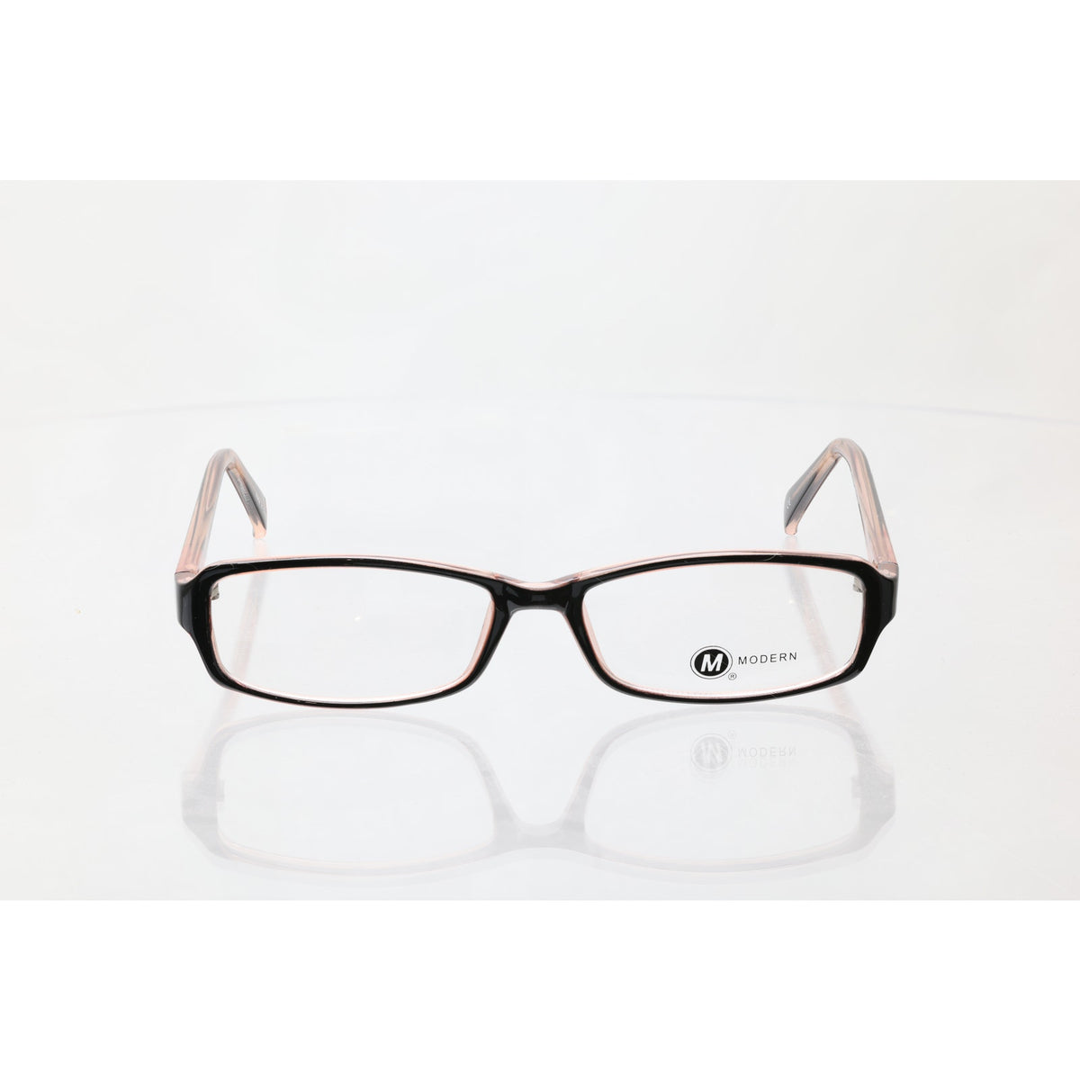 Modern Lulu Rose/Black 50-16-135mm Eyeglass FRAMES ONLY - NEW/WITHOUT TAGS