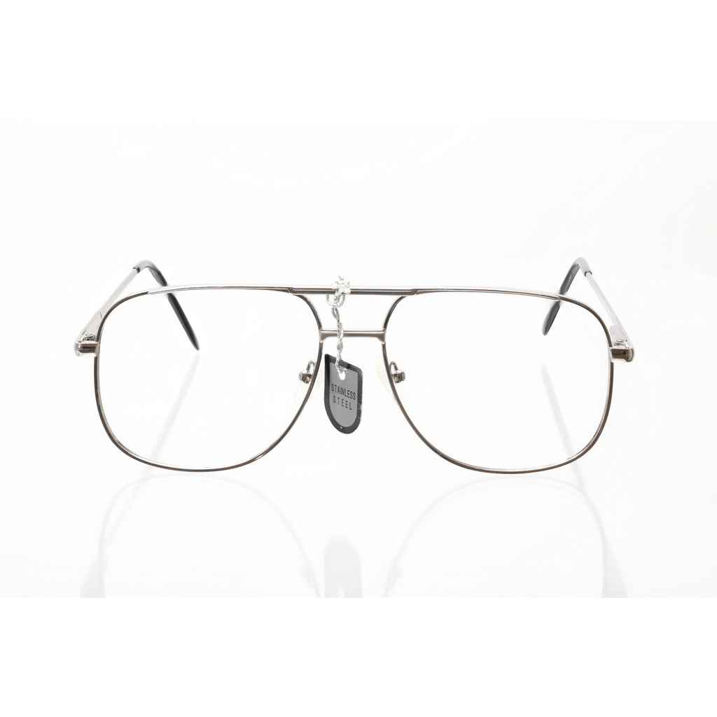 Silver Dollar 160 Parker Stainless Steel 60-18mm Eyeglasses FRAMES ONLY - NEW