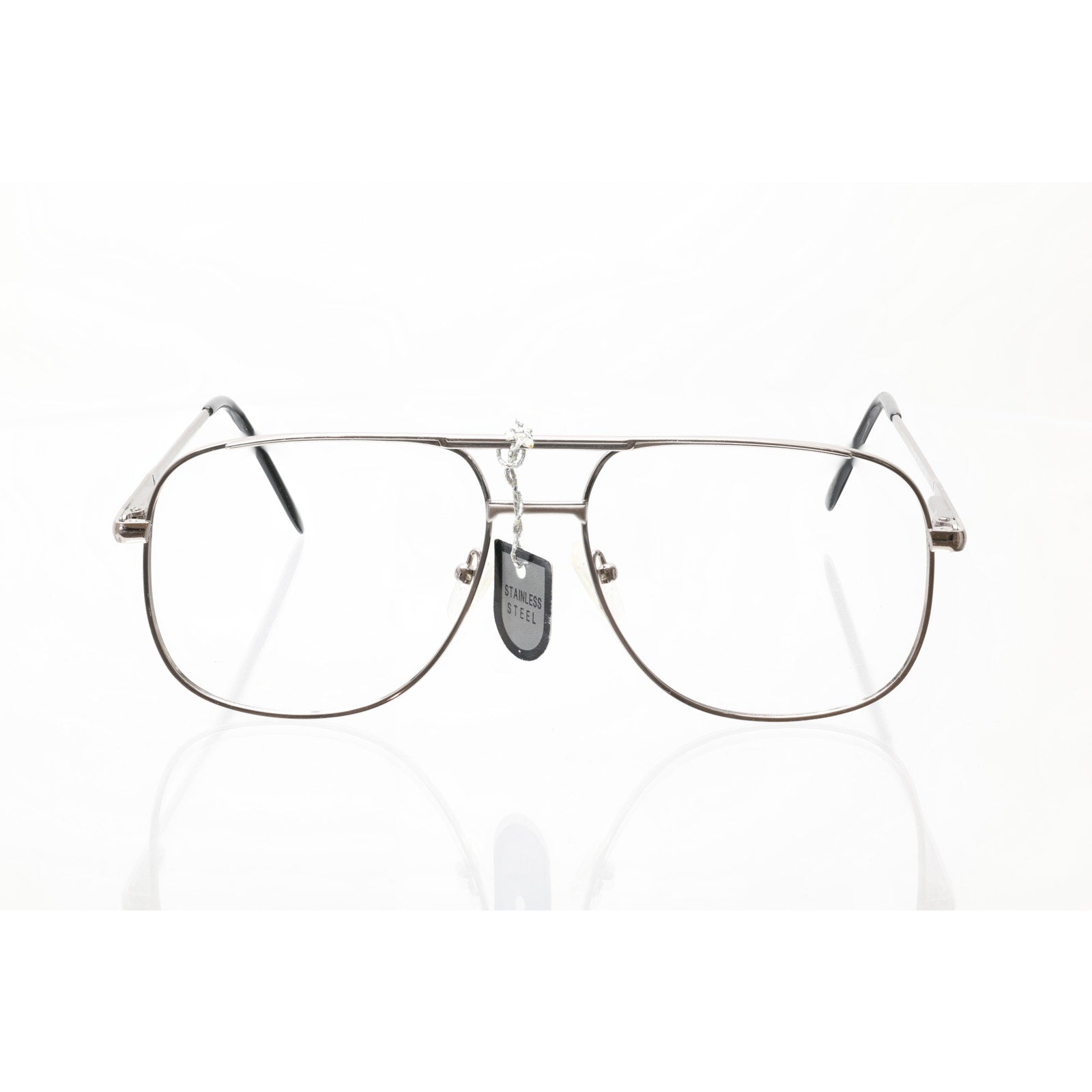 Silver Dollar 160 Parker Stainless Steel 60-18mm Eyeglasses FRAMES ONLY - NEW