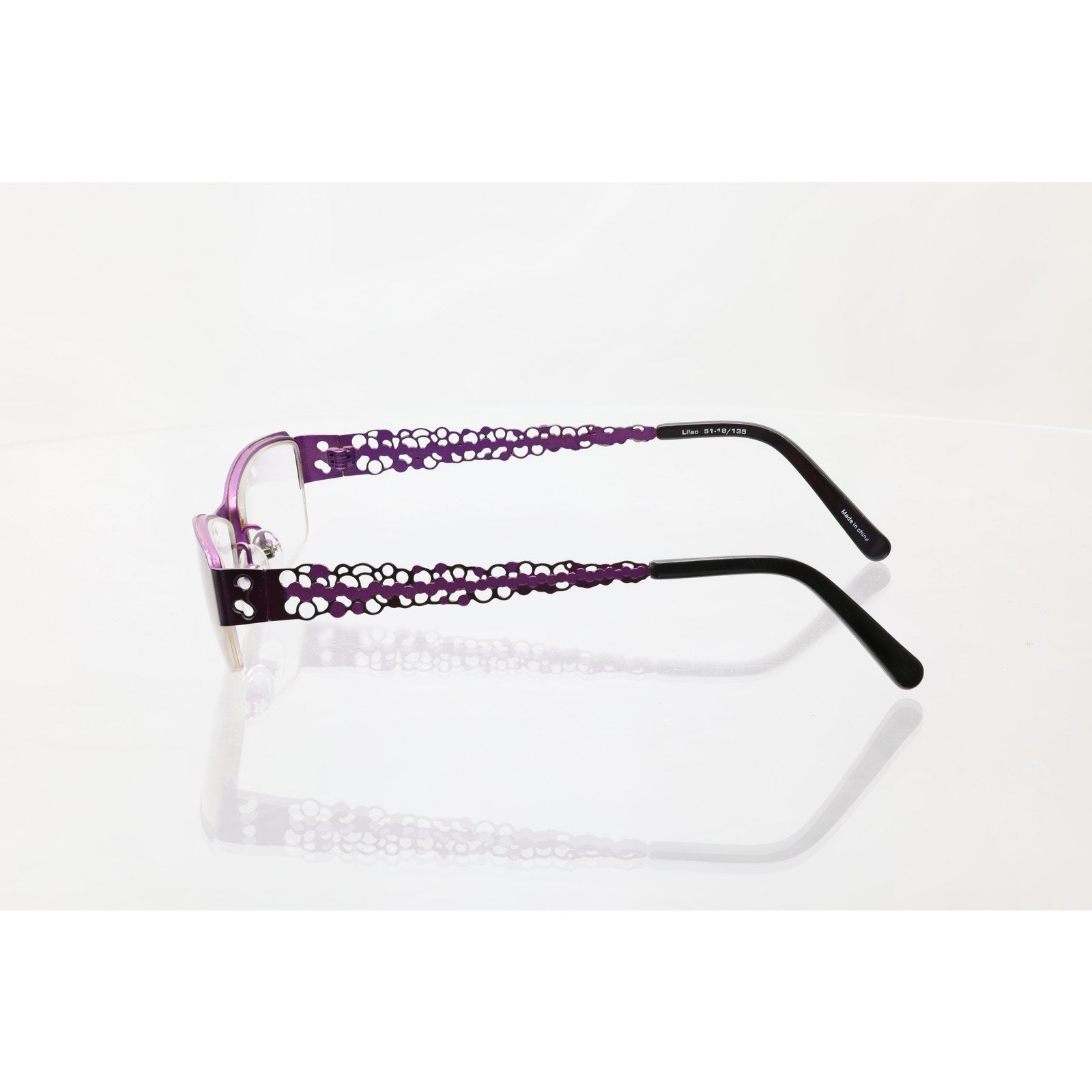 COI Palm Beach Lilac 51-18-135mm Eyeglass FRAMES ONLY - GOOD CONDITION