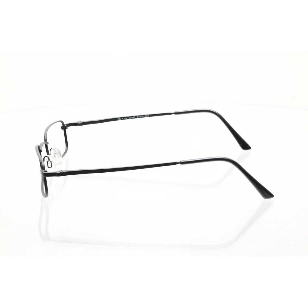 RE Elite Black 52-21-140mm Eyeglasses FRAMES ONLY - VERY GOOD CONDITION