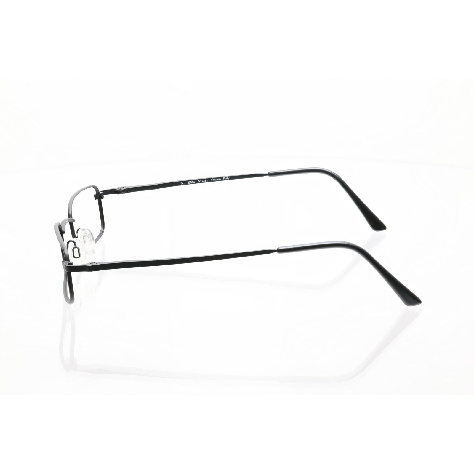 RE Elite Black 52-21-140mm Eyeglasses FRAMES ONLY - VERY GOOD CONDITION
