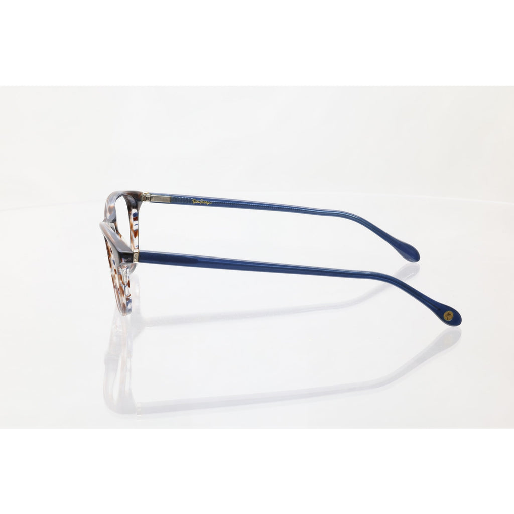 Lilly Pulitzer Braydon BR Brown Havana 51-17-135mm Eyeglass FRAMES ONLY - GOOD