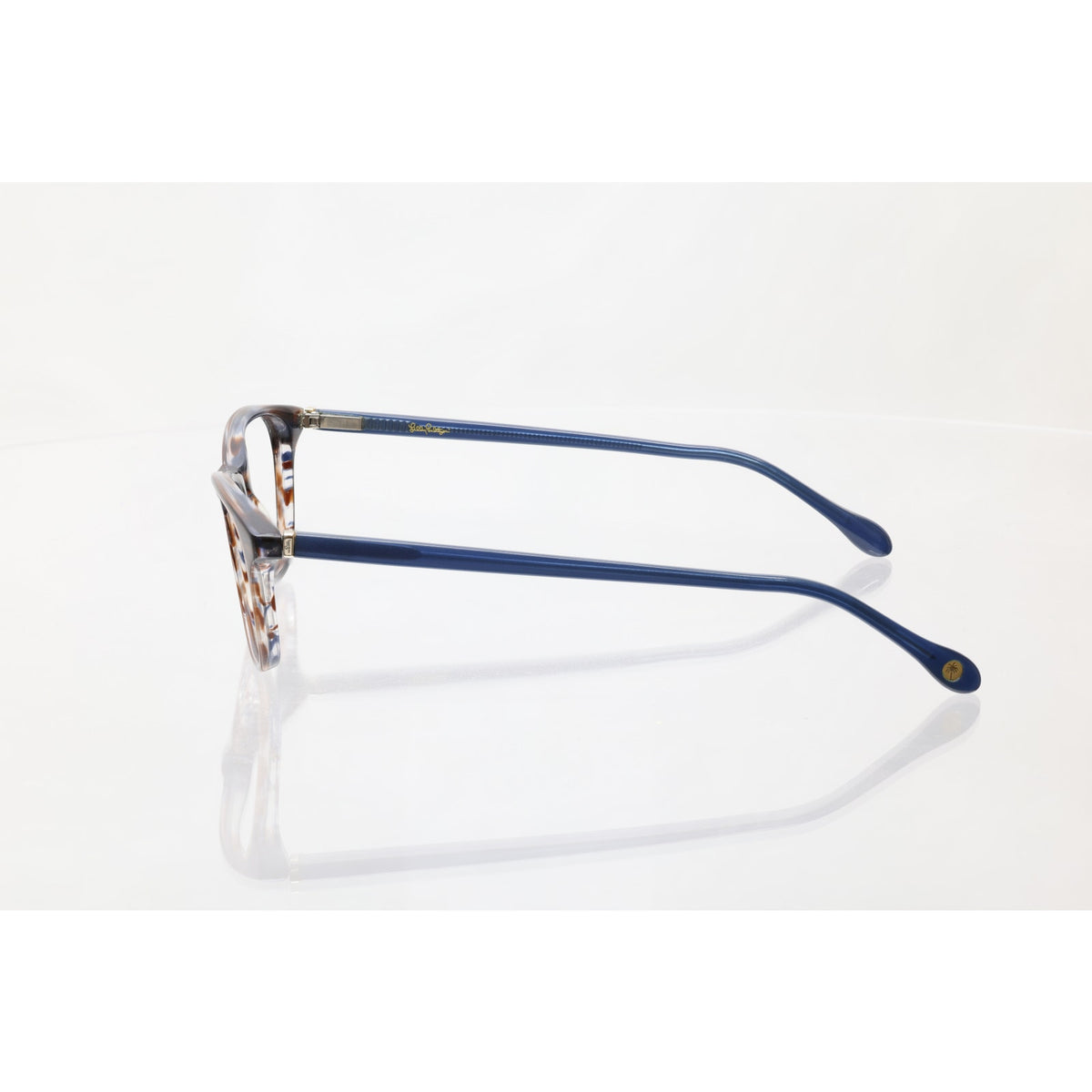 Lilly Pulitzer Braydon BR Brown Havana 51-17-135mm Eyeglass FRAMES ONLY - GOOD