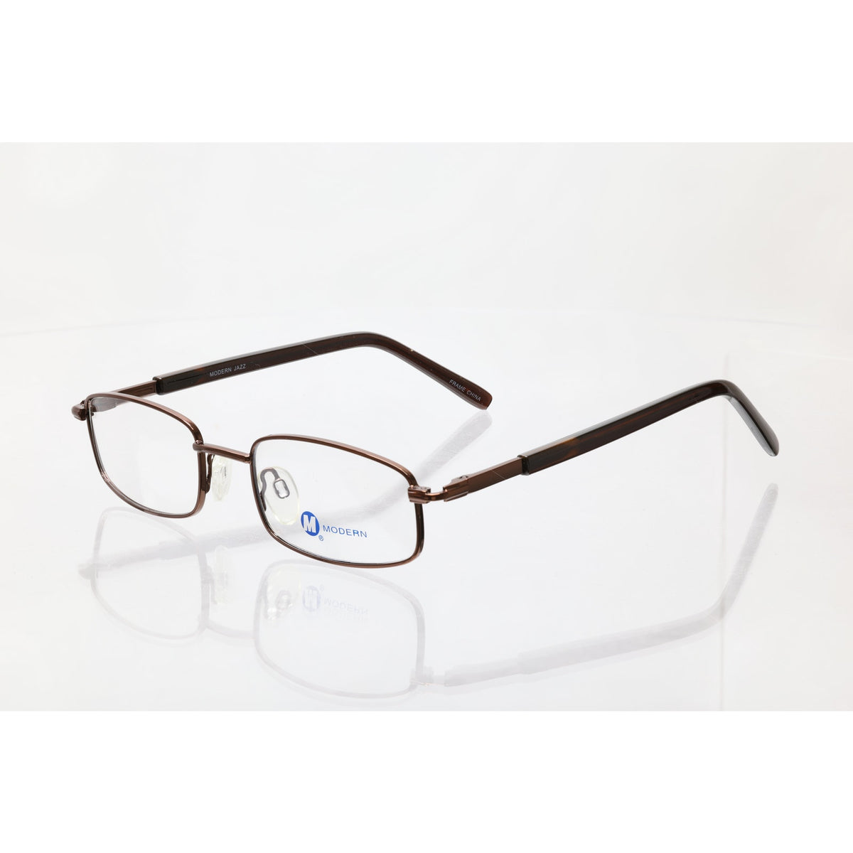 Modern Jazz Brown 52-18-140mm Eyeglass FRAMES ONLY - NEW/WITHOUT TAGS