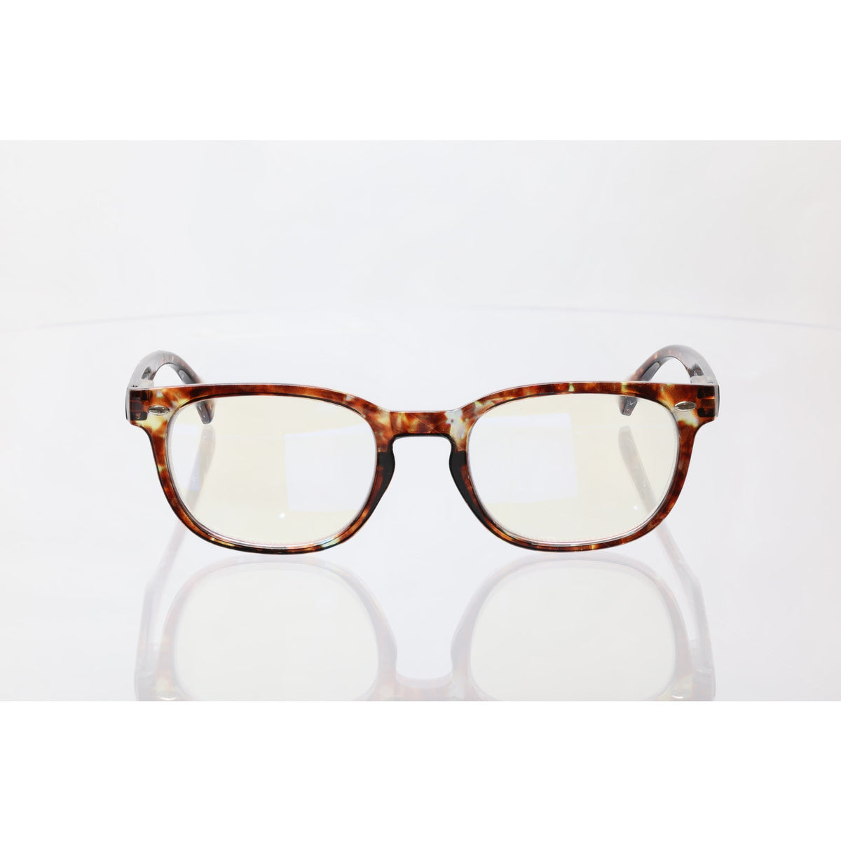 e-specs EB6115 tortoise reading glasses, photo 3 of 8
