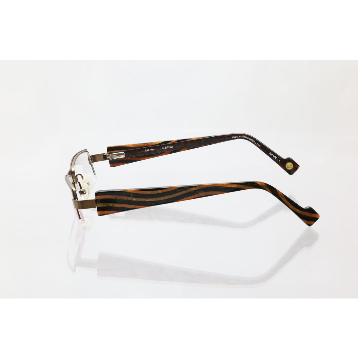 Etnia Barcelona Palma col.BRGD 47-18-135 Eyeglass FRAMES ONLY - NEW/WITHOUT TAGS