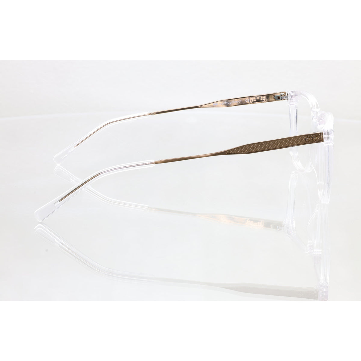 Eyebuydirect Vinyl C5 clear/bronze eyeglass frames, photo 6 of 8