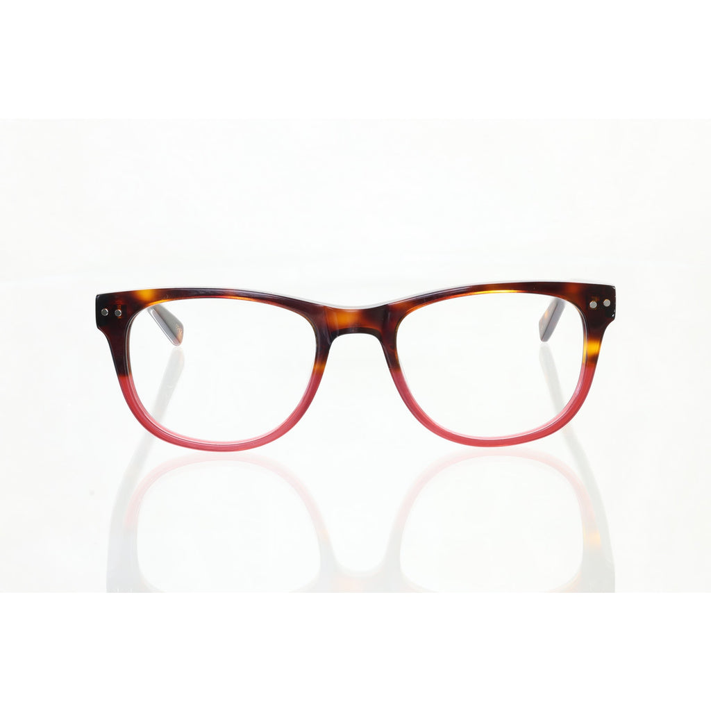 Jack & Francis Miles FR42 tortoise fades burgundy eyeglass frames, photo 3 of 8