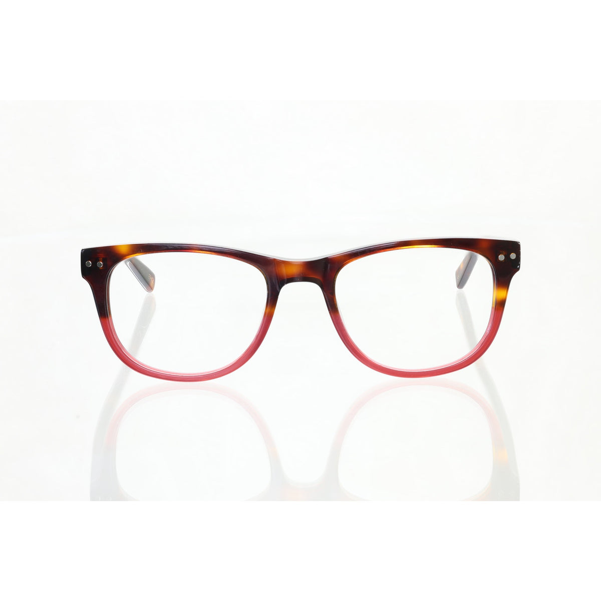 Jack & Francis Miles FR42 tortoise fades burgundy eyeglass frames, photo 3 of 8