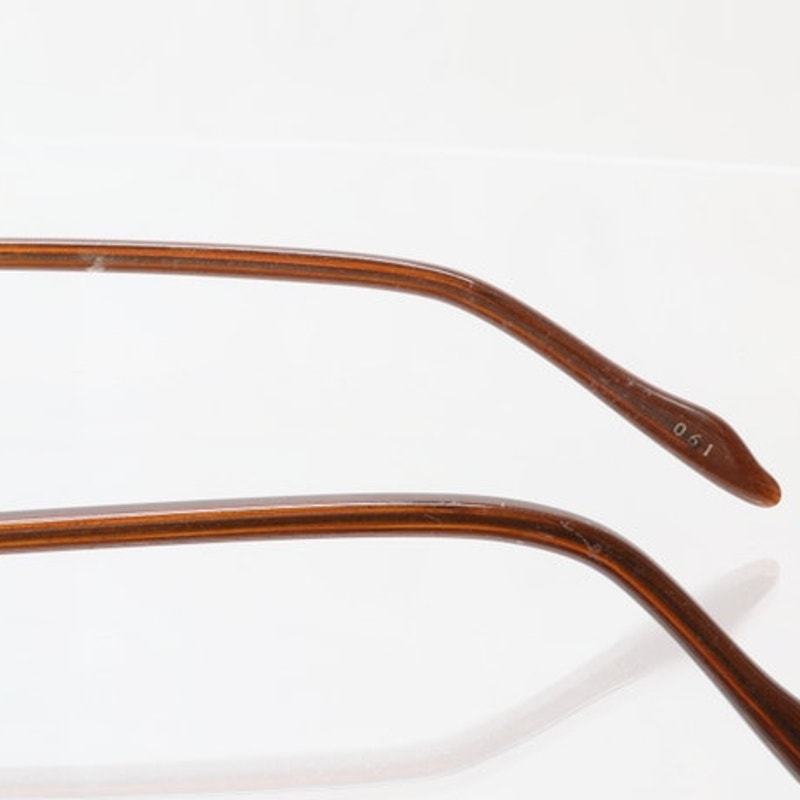 Dakota Smith Mandalay Rawhide Eyeglass FRAMES ONLY - GOOD CONDITION
