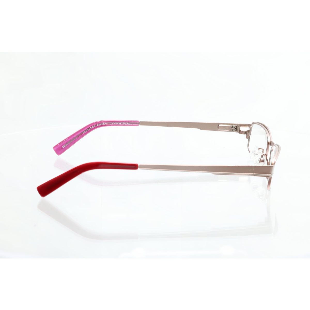 Revolution Eyewear REV682 light pink eyeglass frames, photo 6 of 6