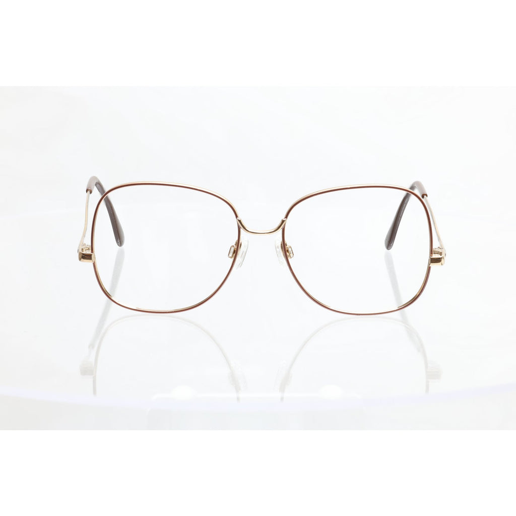Charmant 4203 brown/rose gold eyeglass frames, photo 3 of 6