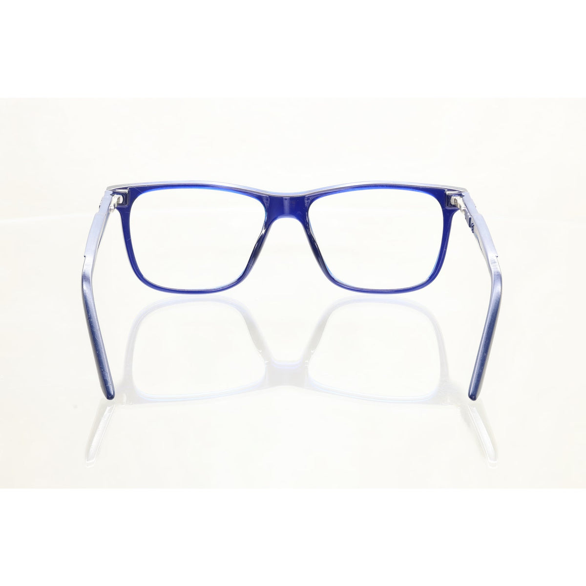 Puma PU0334O 003 dark blue eyeglass frames, photo 5 of 8